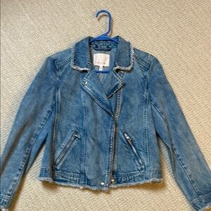 Rebecca Taylor Denim Blue Women's Jacket